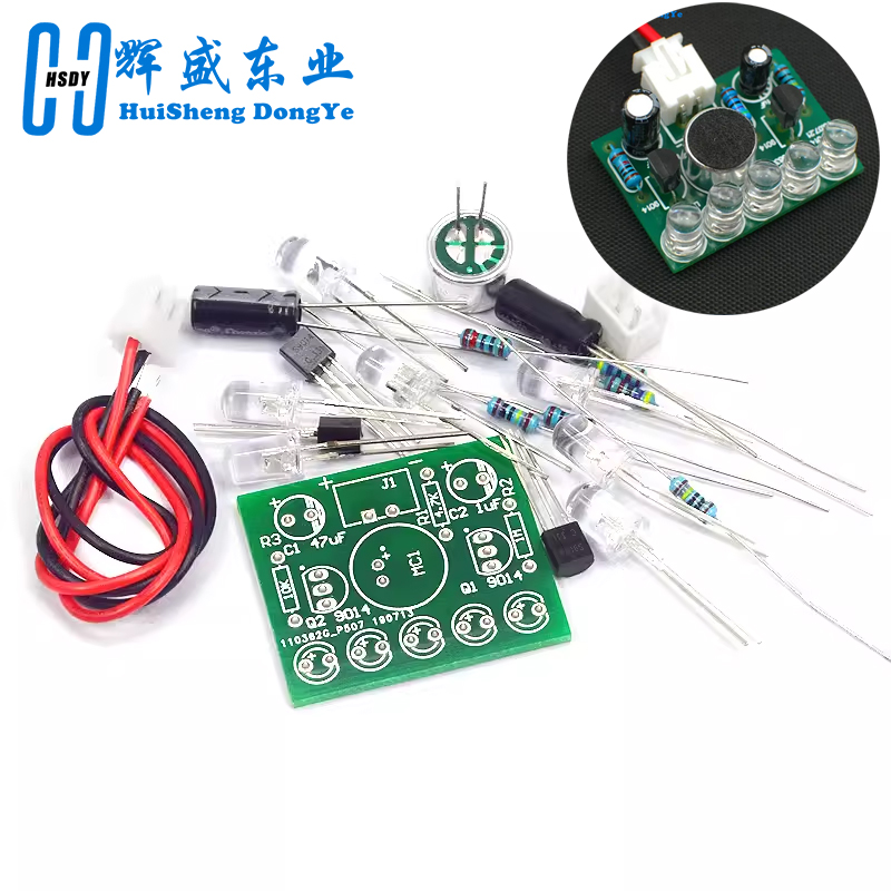 Diy Electronics Kids - 3V-5.5V Voice Activated Control Lamp LED