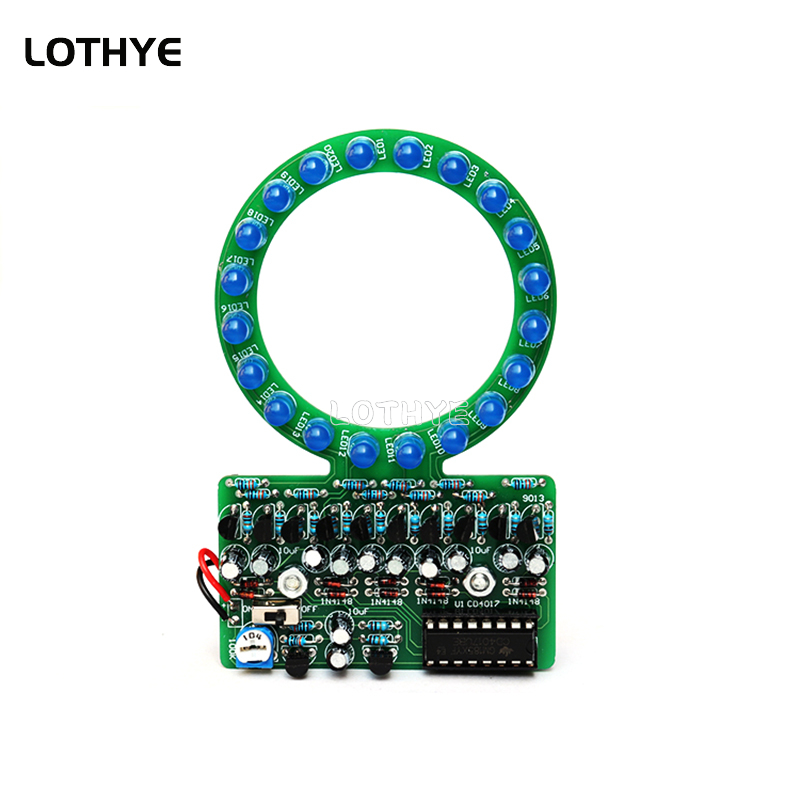 Diy Home Electronics Projects - DIY Kit LED Gradient Ring Water