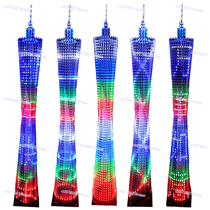 Diy Electronics - 64-Floor Canton Tower DIY Kit LED