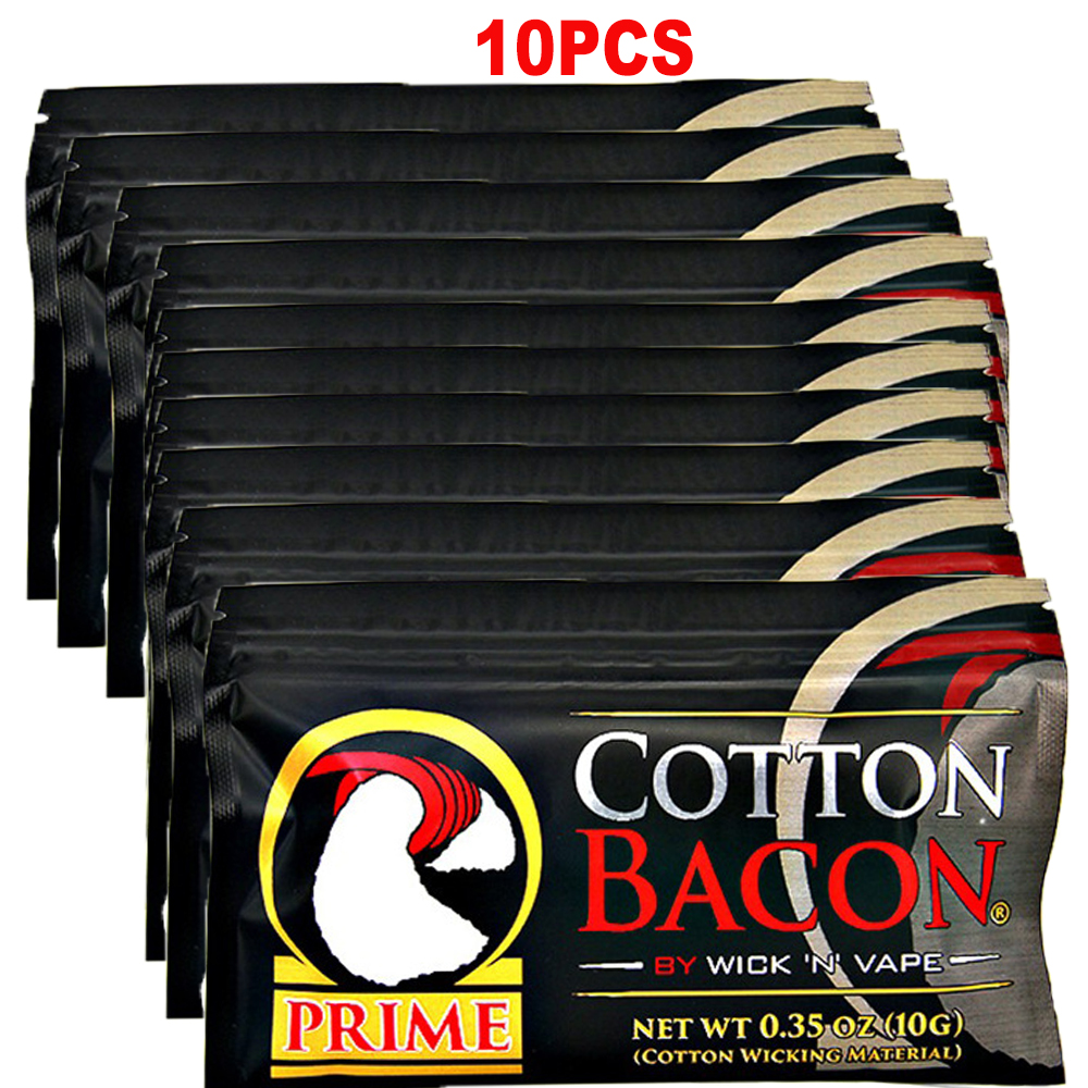 10Pack 2.0 Cotton Bacon Vape C - Diy Vape Electronics のレビューと価格