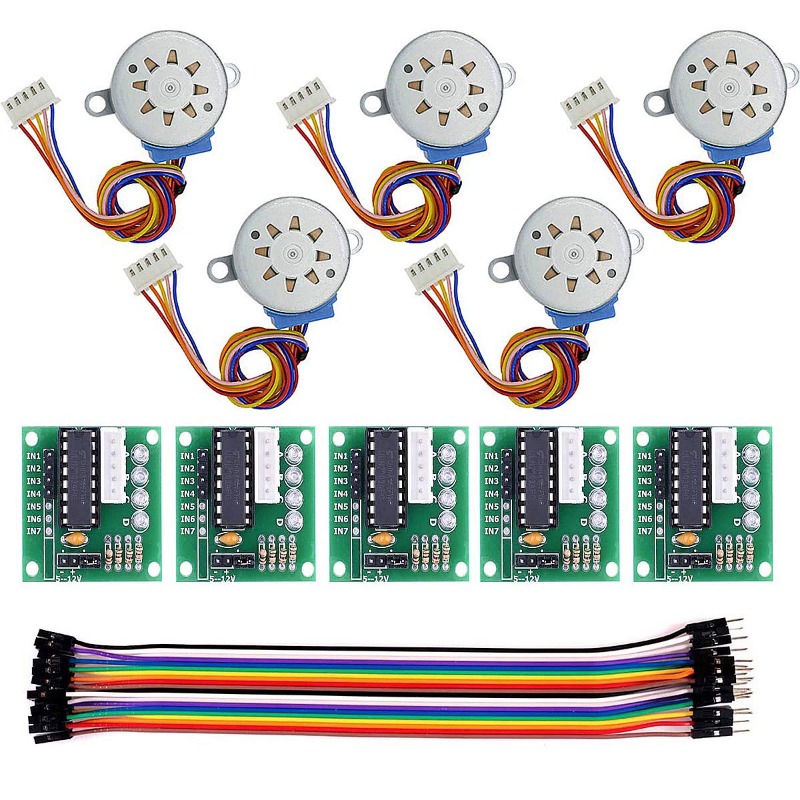 5Sets ULN2003 28BYJ-48 5V Step - Stepper Motor 28Byj のレビューと価格
