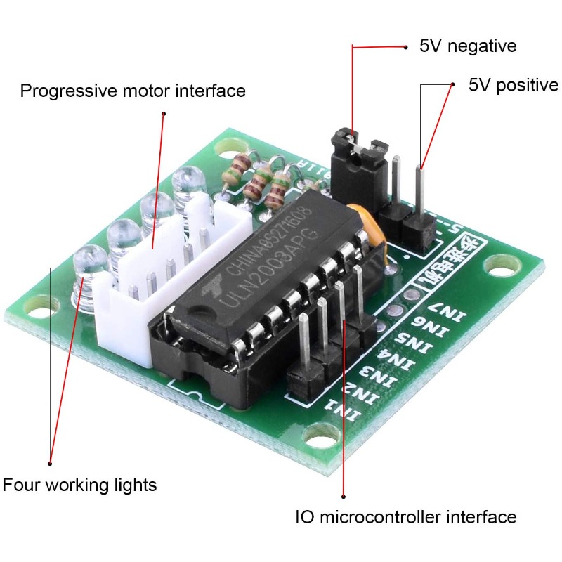5Sets ULN2003 28BYJ-48 5V Step - Stepper Motor 28Byj のレビューと価格