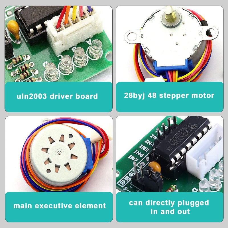5Sets ULN2003 28BYJ-48 5V Step - Stepper Motor 28Byj のレビューと価格