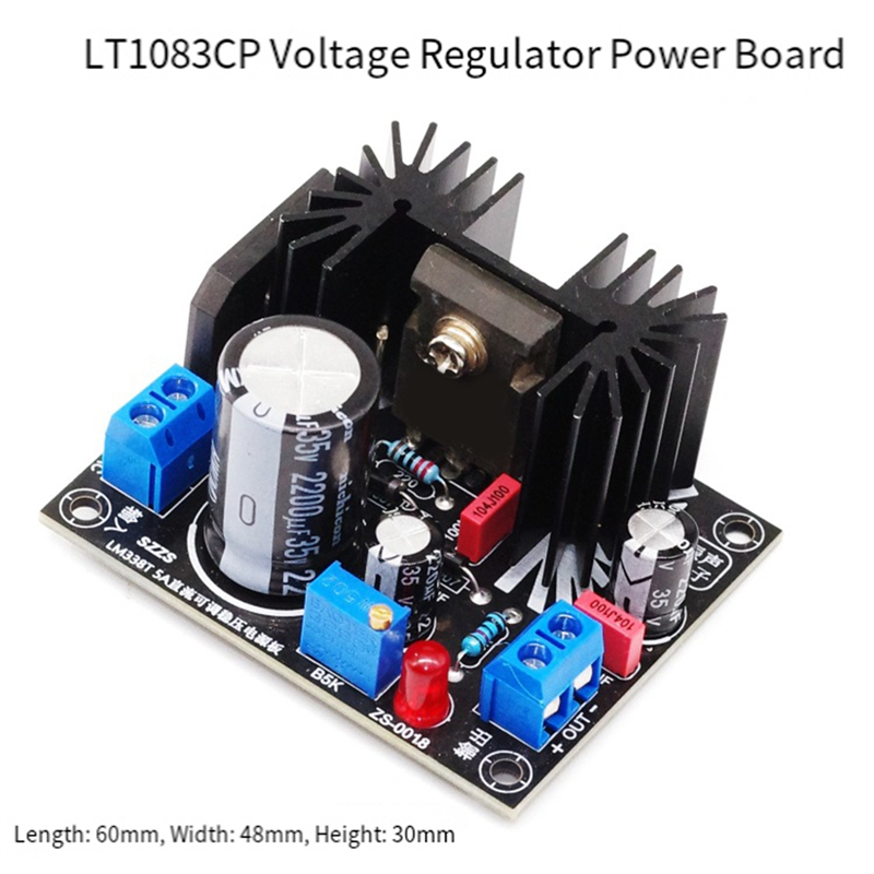 ABZZ-LT1083 7A Output Adjustab - Diy Electronics Power Supply のレビューと価格