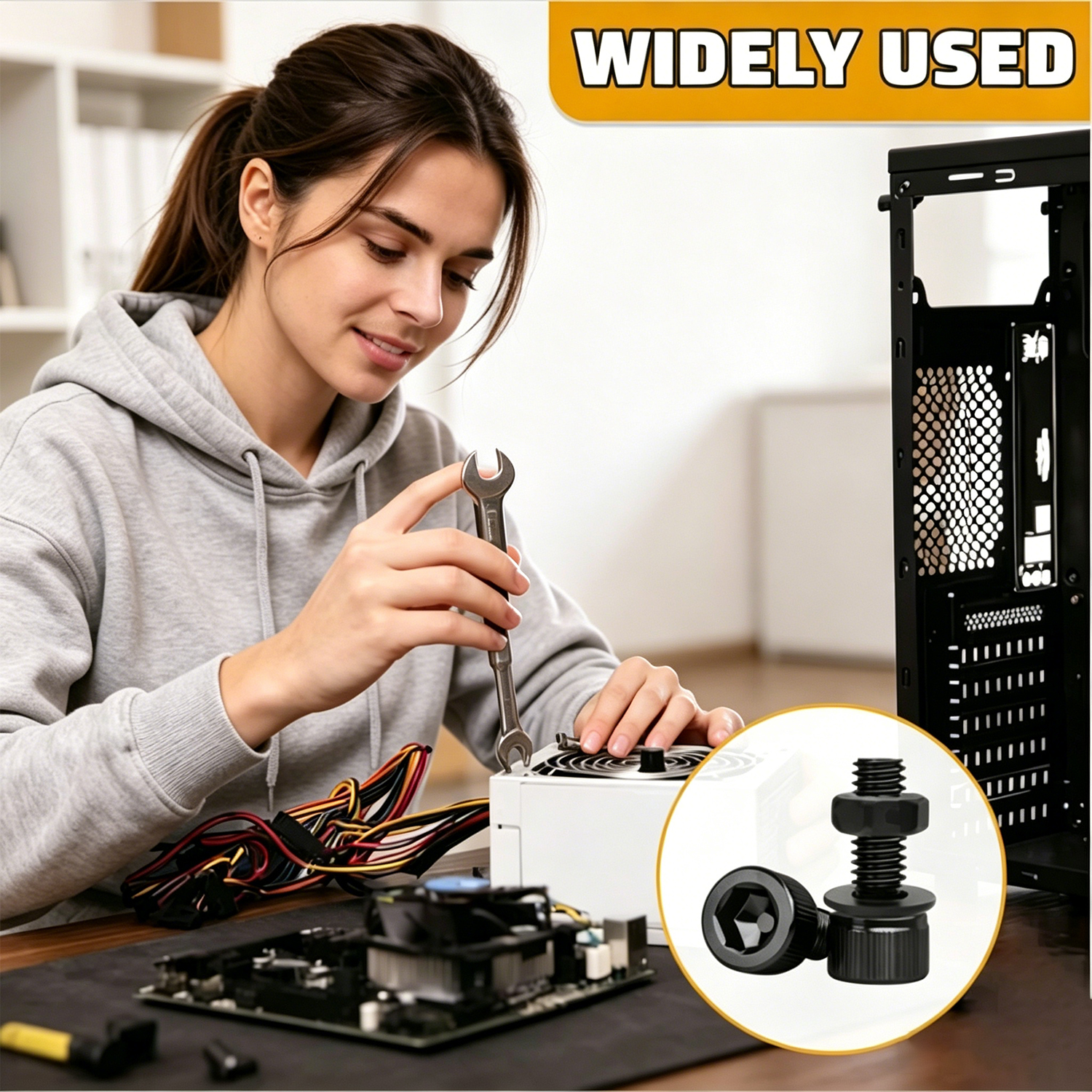 M3 Black Hex Socket Head Cap S - Diy Home Electronics Projects のレビューと価格