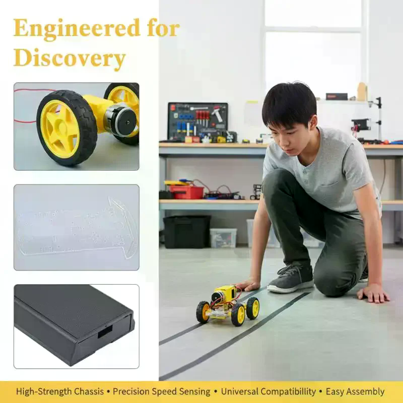 DIY 2WD Smart Robot Car Kit Ch - Diy Electronics Kits For Beginners のレビューと価格