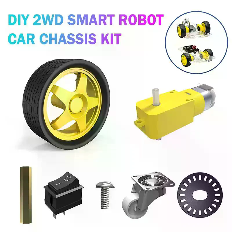 DIY 2WD Smart Robot Car Kit Ch - Diy Electronics Kits For Beginners のレビューと価格