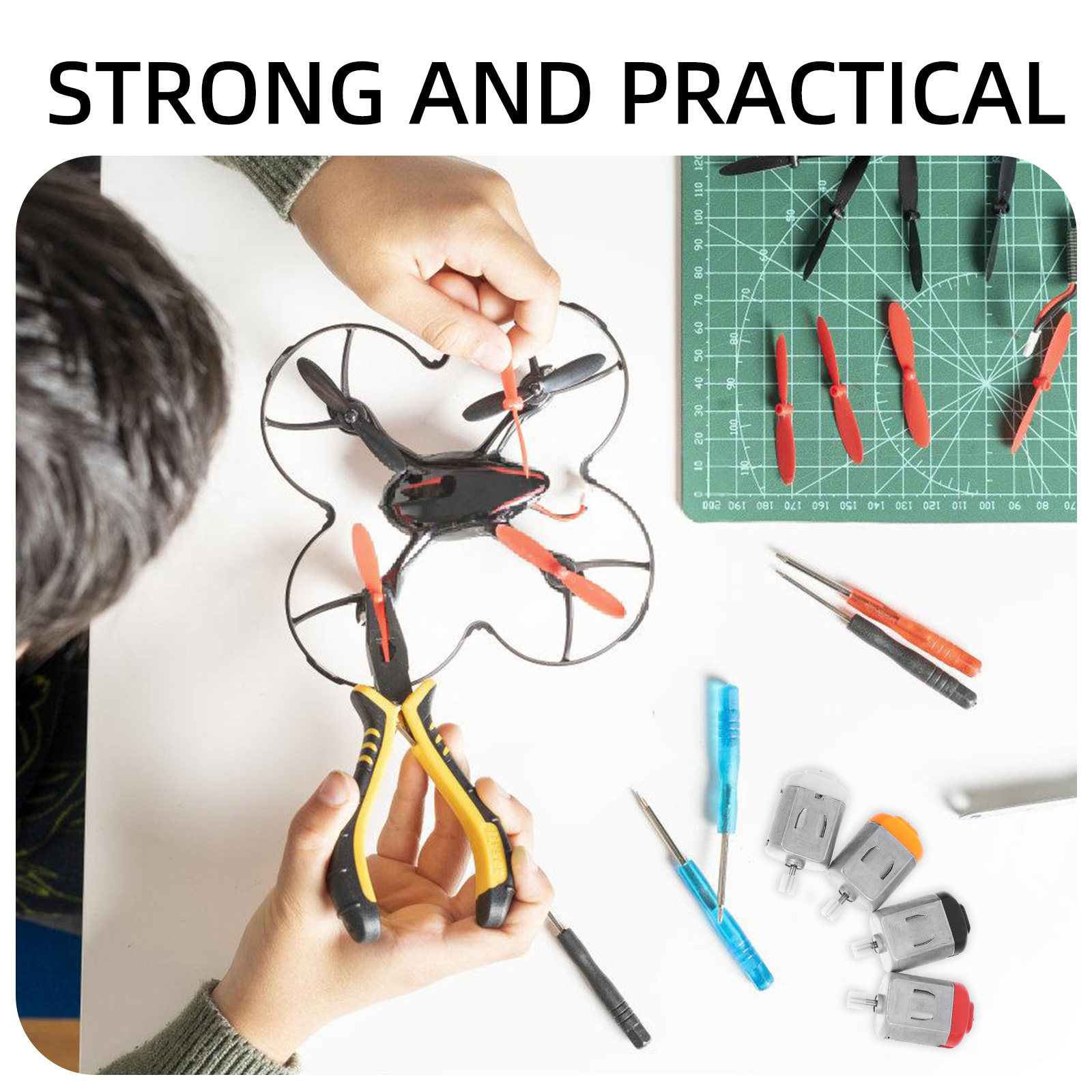 4Pcs Mini Motor for DIY Craft  - Diy Electric Car のレビューと価格