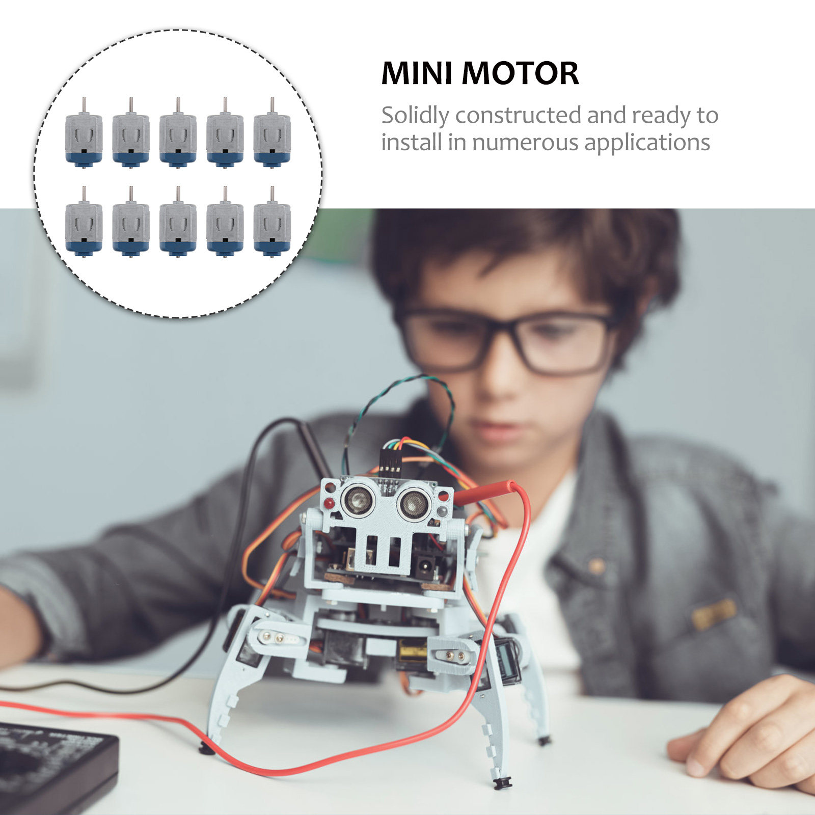 10Pcs Mini Dc Motor 3V High To - Diy Electronics のレビューと価格