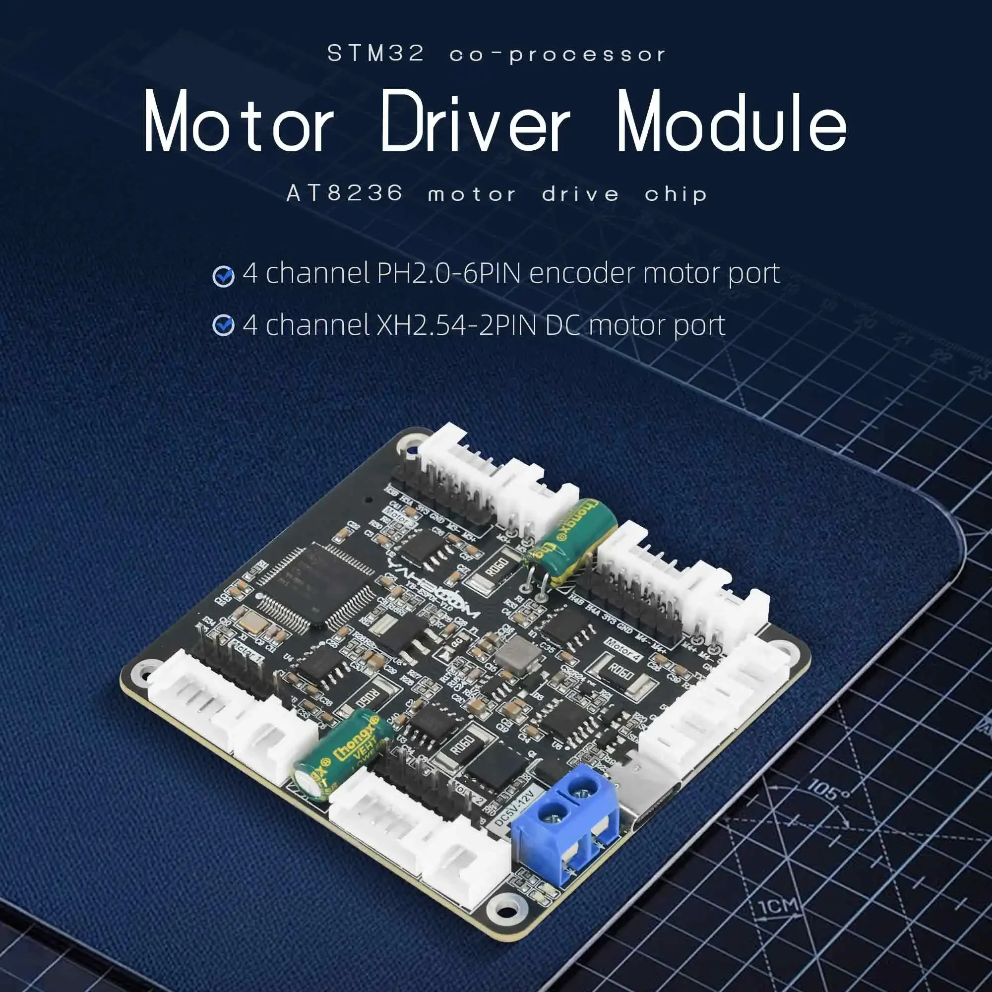 Yahboom 4-Channel Encoder Moto - Diy Electronics のレビューと価格