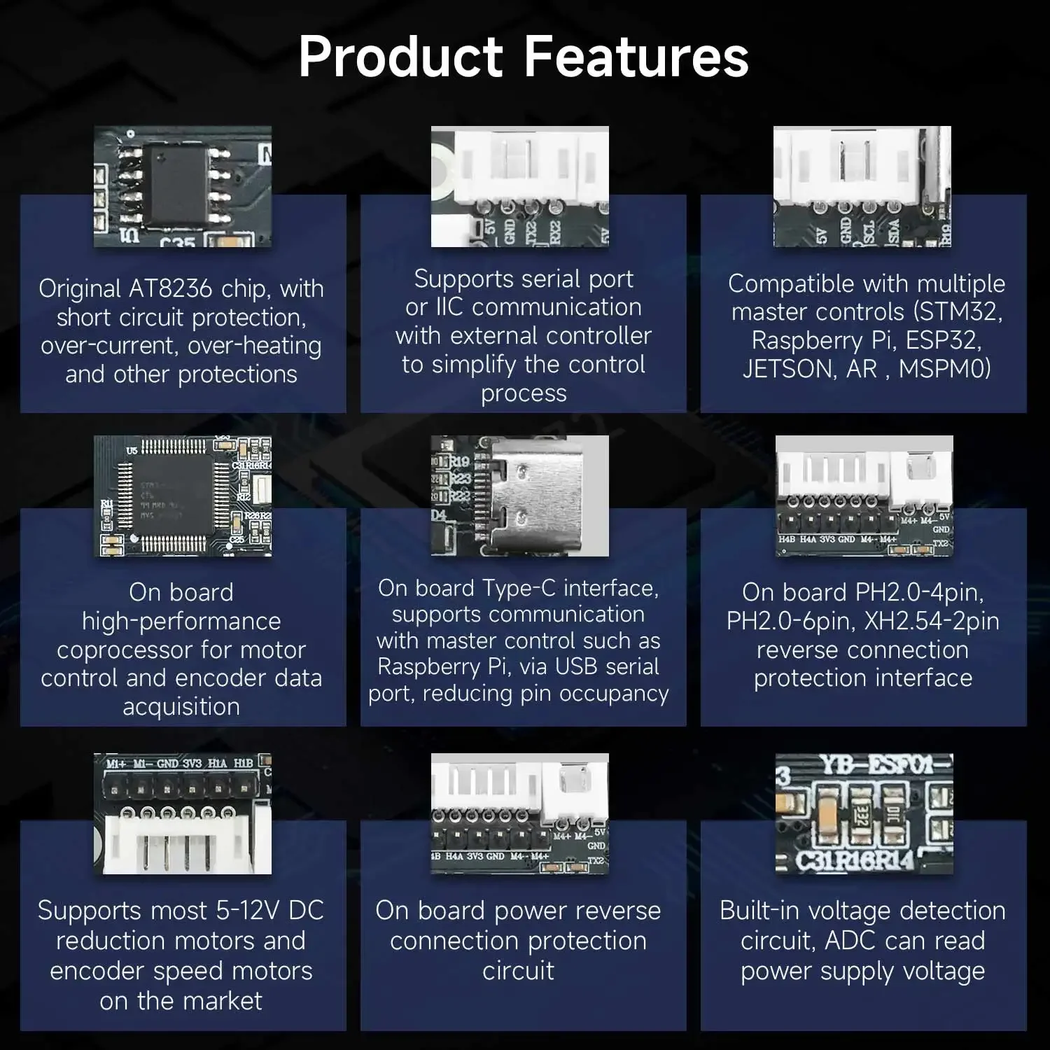 Yahboom 4-Channel Encoder Moto - Diy Electronics のレビューと価格