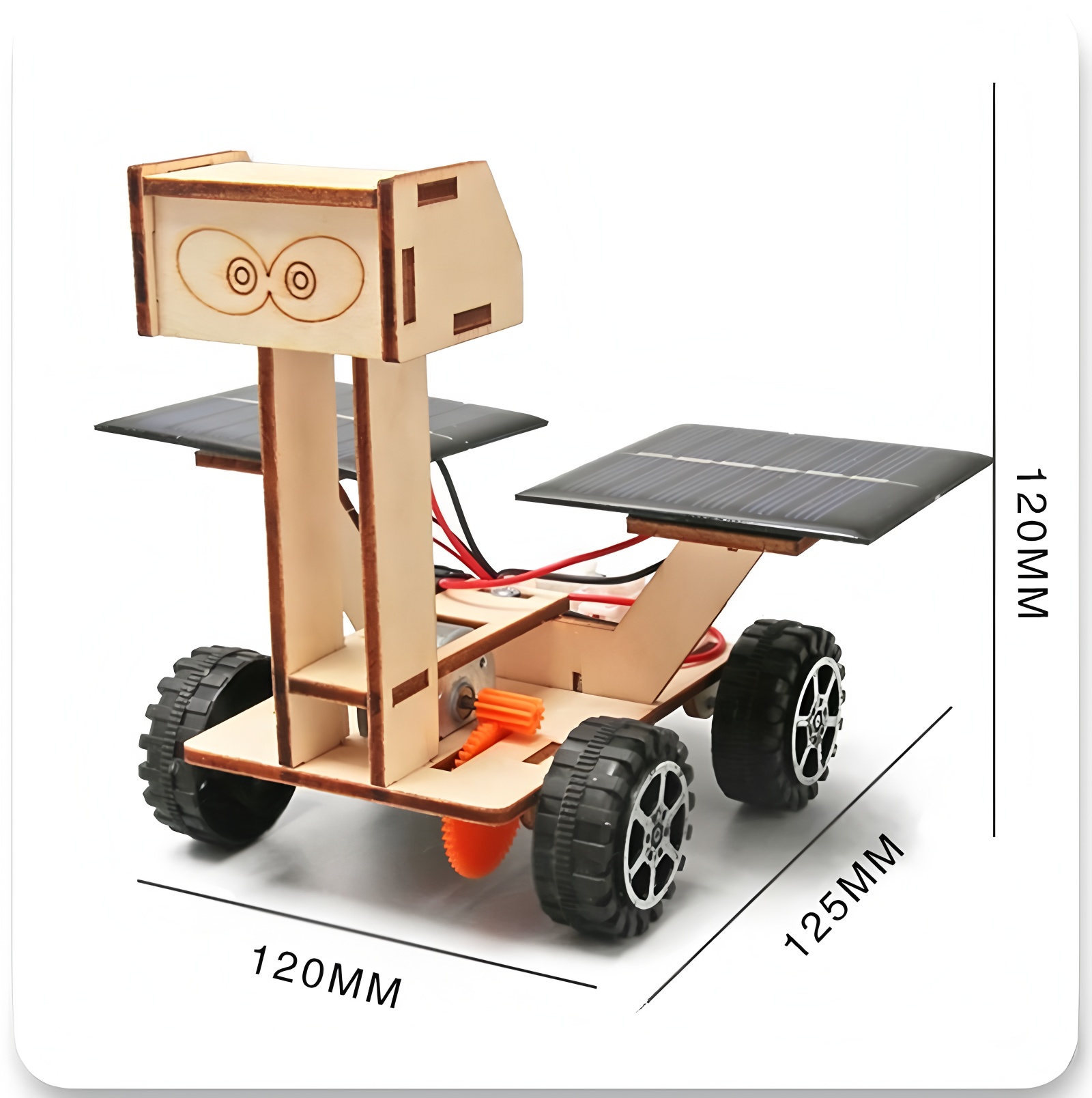 Solar Car Lunar Exploration Ve - Diy Electronics Kids のレビューと価格