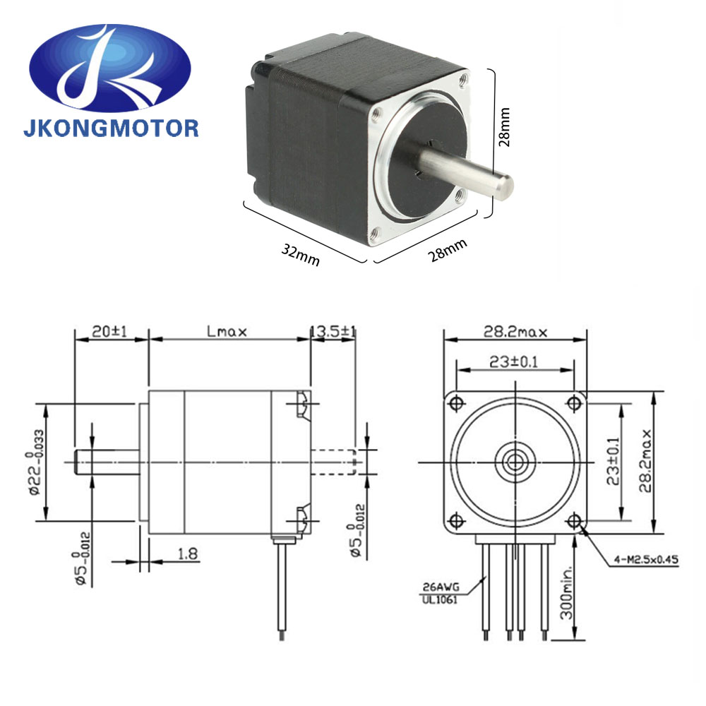 Jkongmotor Nema11 Stepper Moto - Stepper Motor 28Byj のレビューと価格