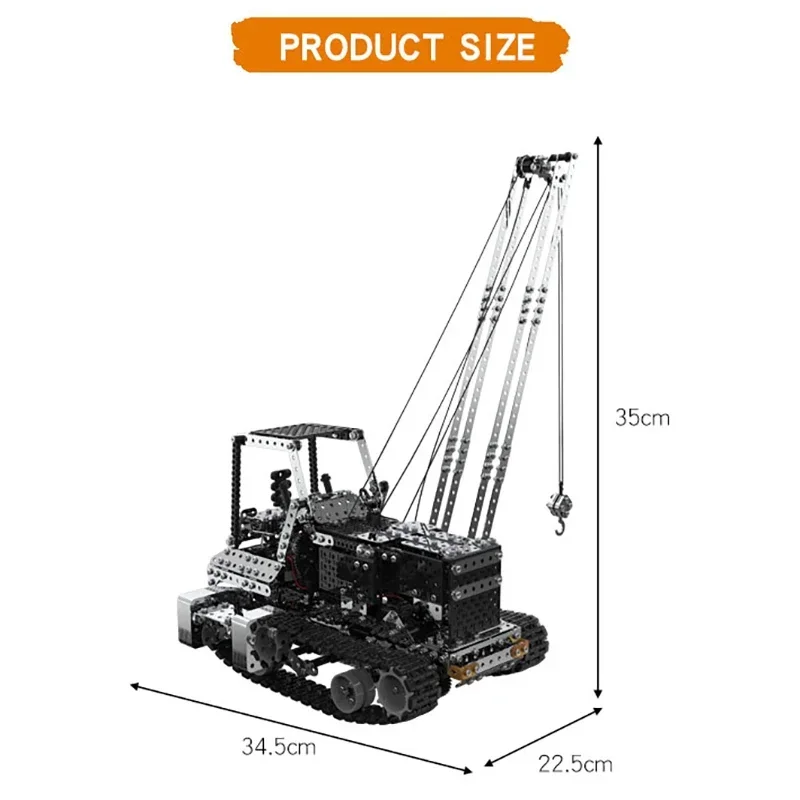 DIY Metal RC Crane Electric Ho - Diy Electric Car のレビューと価格