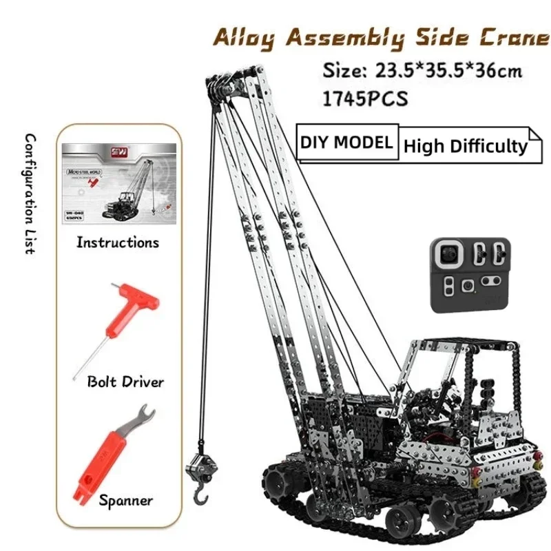 DIY Metal RC Crane Electric Ho - Diy Electric Car のレビューと価格