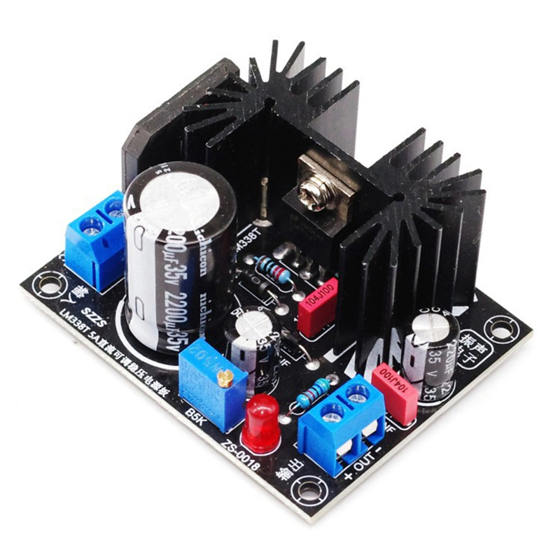 A13E-LM338 5A Output Filament  - Diy Electronics Power Supply のレビューと価格
