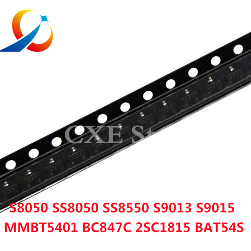 100PCS SMD Transistor S8050 S8 - Mosfet Transistor Set のレビューと価格