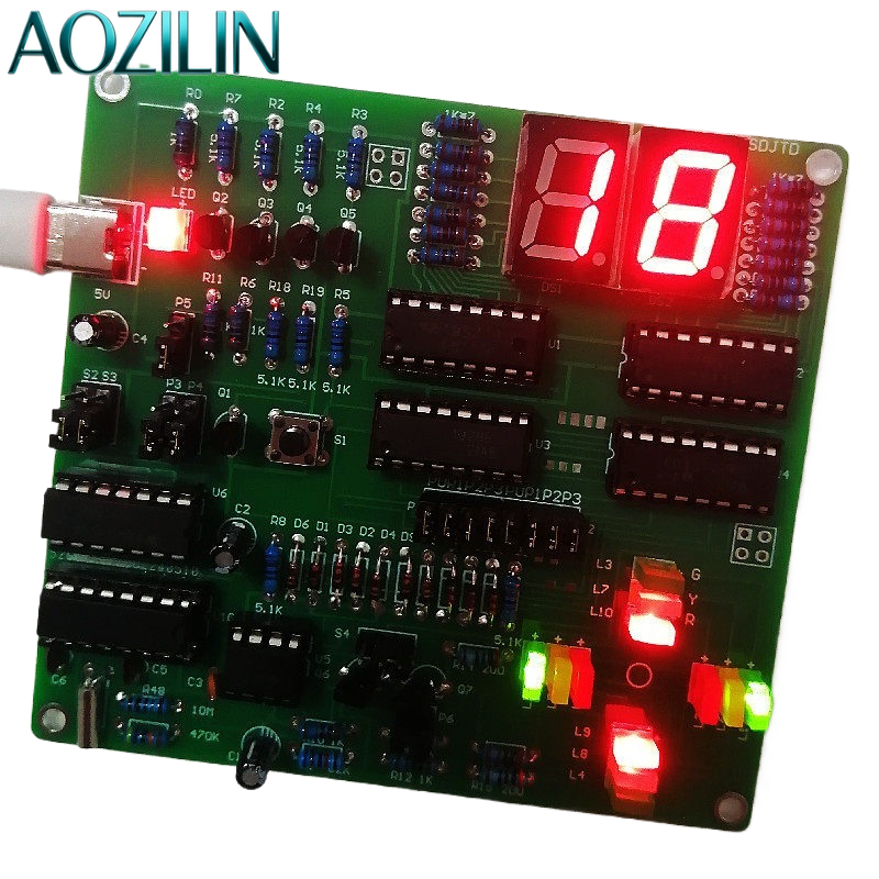 AOZILIN Digital Circuit Traffi - Diy Electronics Course のレビューと価格