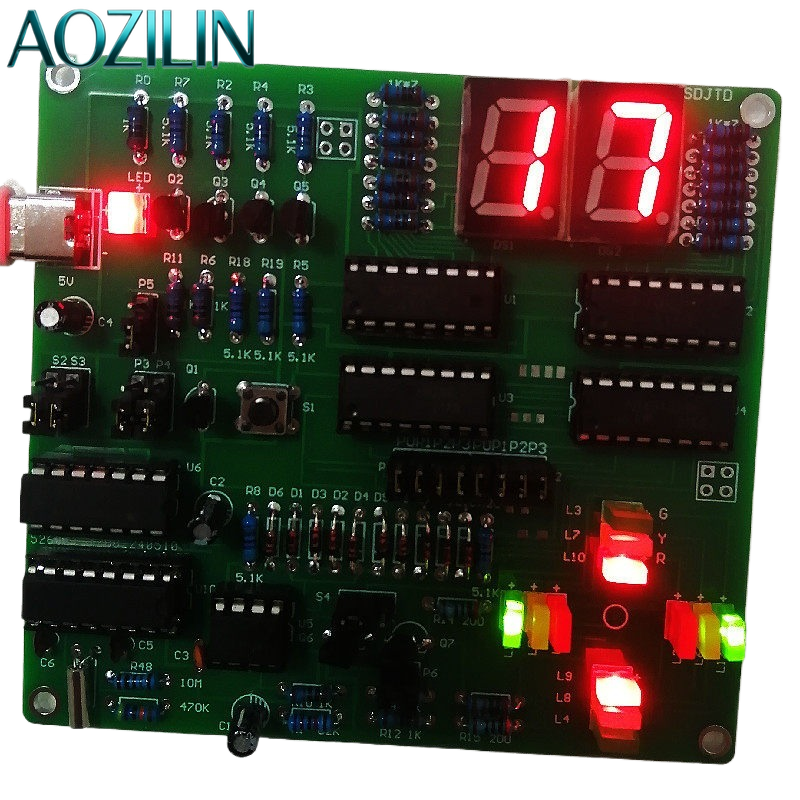 AOZILIN Digital Circuit Traffi - Diy Electronics Course のレビューと価格