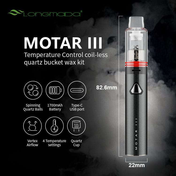 Longmada Motar III 3 Wax Pen K - Diy Vape Electronics のレビューと価格