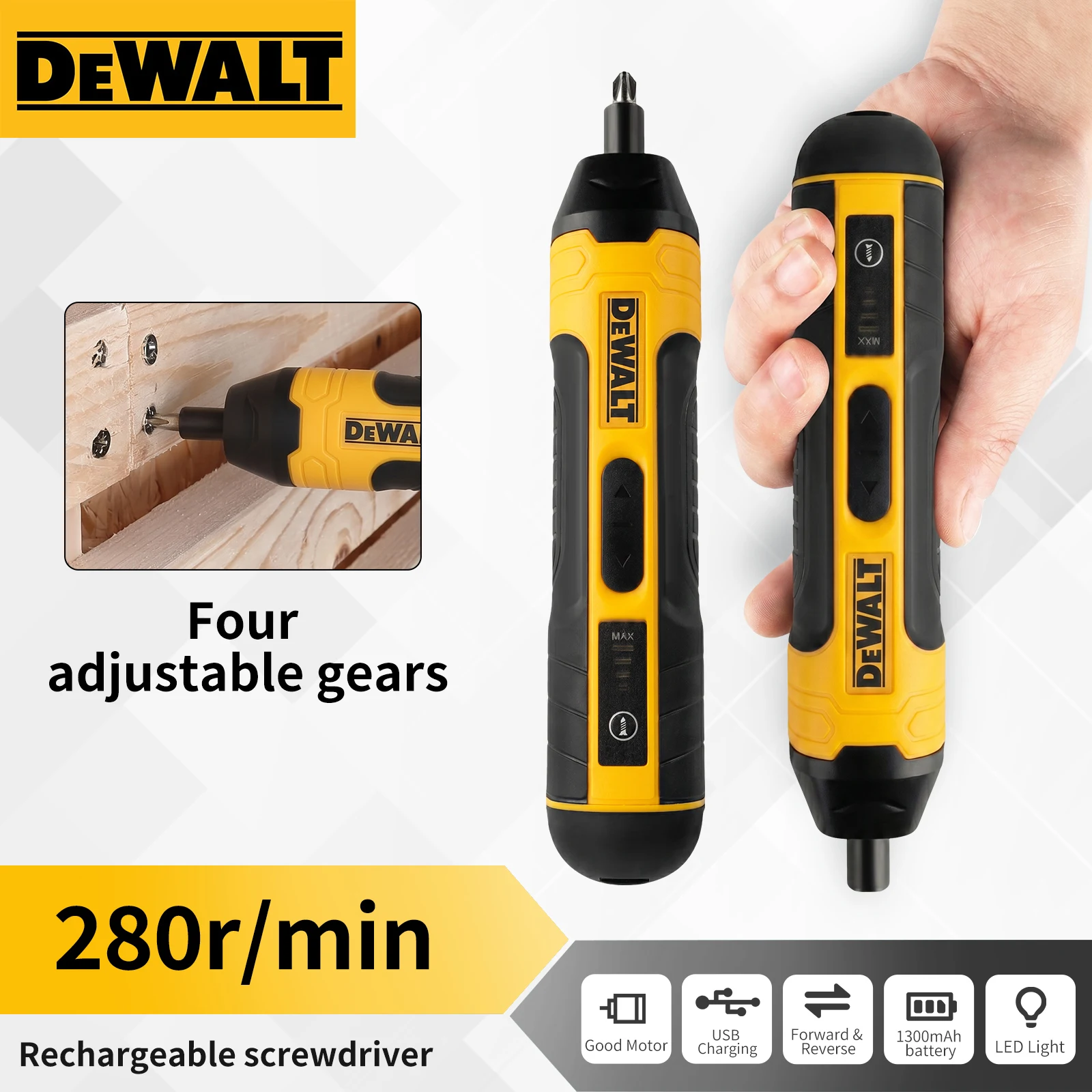 NEW DEWALT Rechargeable Electr - Diy Electronics News のレビューと価格