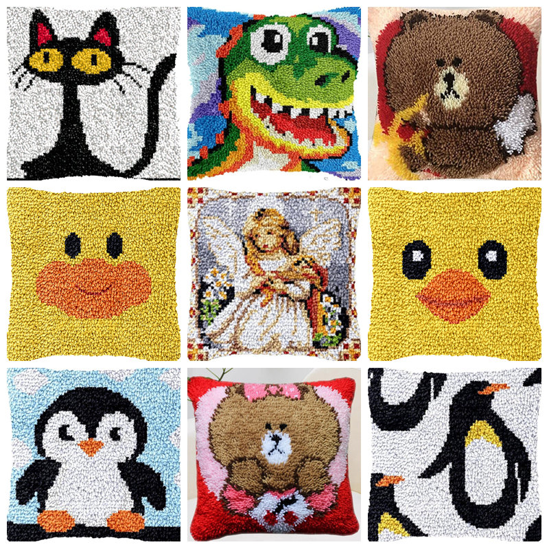 Cartoon Embroidery Latch Hook  - Diy Electronics Watch のレビューと価格