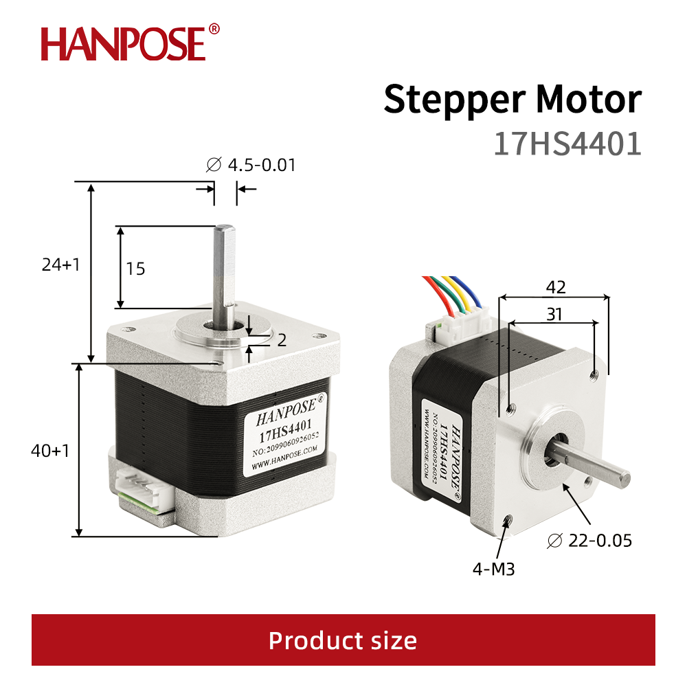 HANPOSE Nema17 stepper motor,  - Stepper Motor 28Byj のレビューと価格