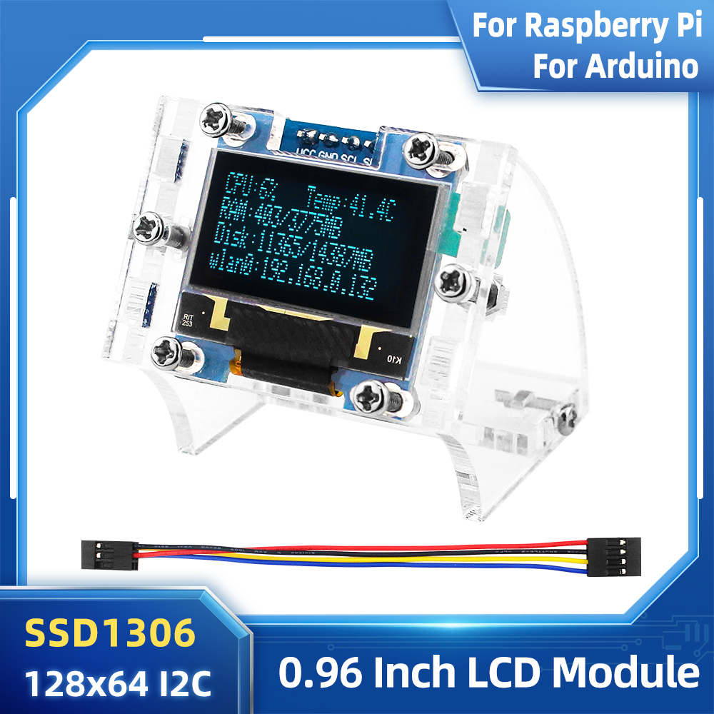 0.96 Inch OLED SSD1306 I2C IIC - Raspberry Pi Zero のレビューと価格