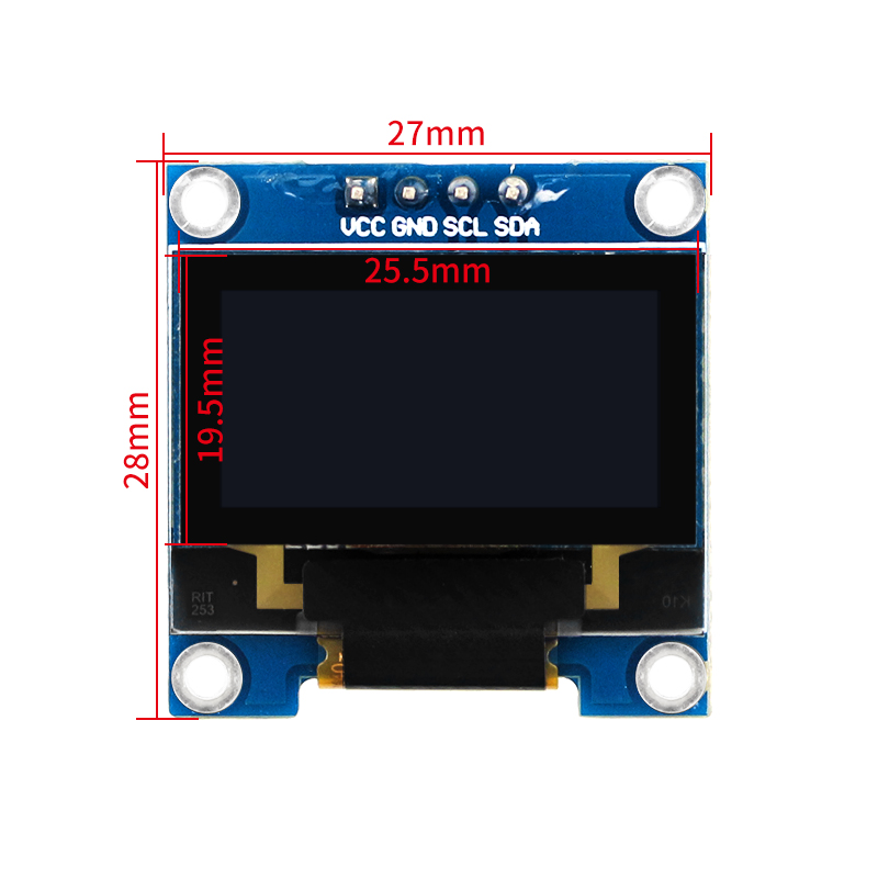 0.96 Inch OLED SSD1306 I2C IIC - Raspberry Pi Zero のレビューと価格