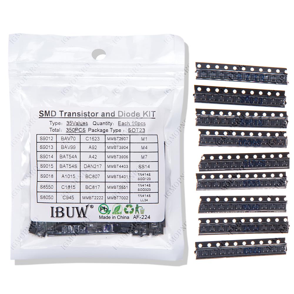 35values*10PCS=350PCS SMD SMT  - Mosfet Transistor Set のレビューと価格