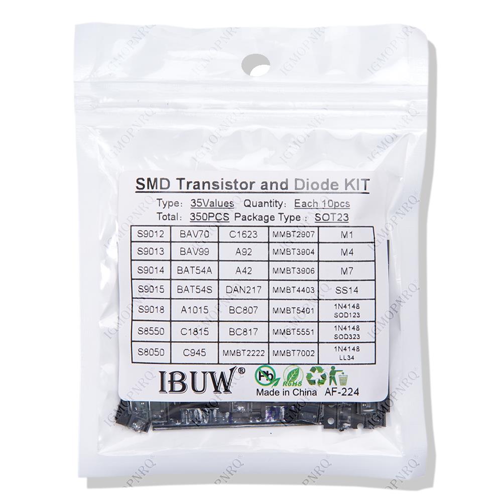 35values*10PCS=350PCS SMD SMT  - Mosfet Transistor Set のレビューと価格