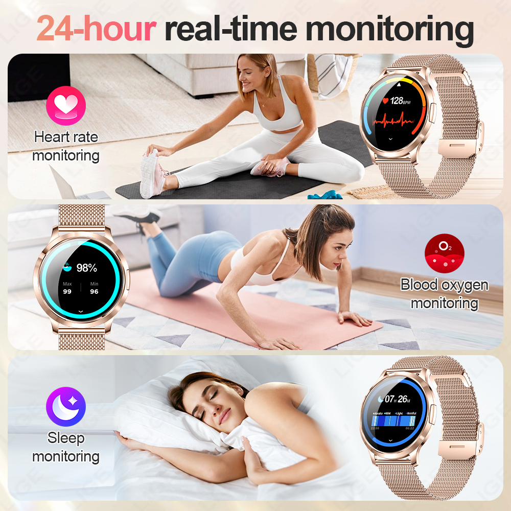 LIGE 2026 New Smart Watch Wome - Diy Electronics Watch のレビューと価格