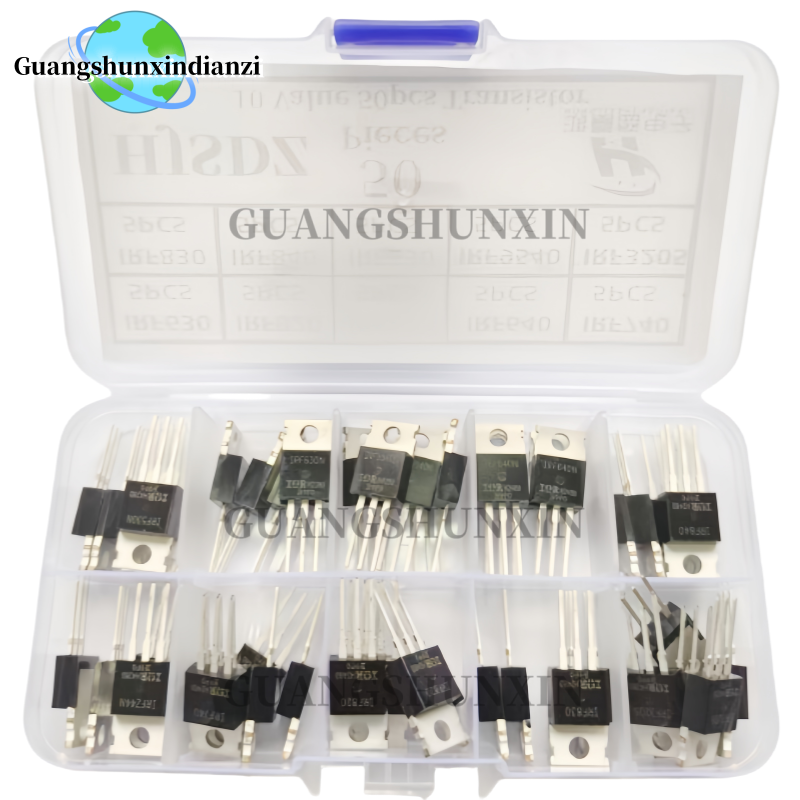 50pcs 10 Types Mosfet Transist - Mosfet Transistor Set のレビューと価格