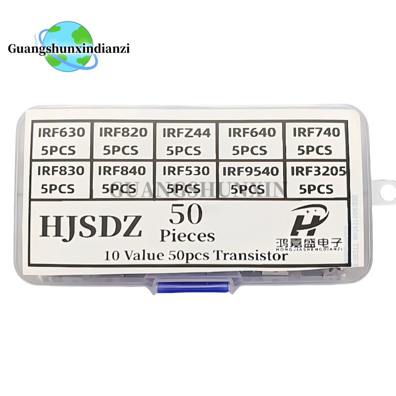 50pcs 10 Types Mosfet Transist - Mosfet Transistor Set のレビューと価格