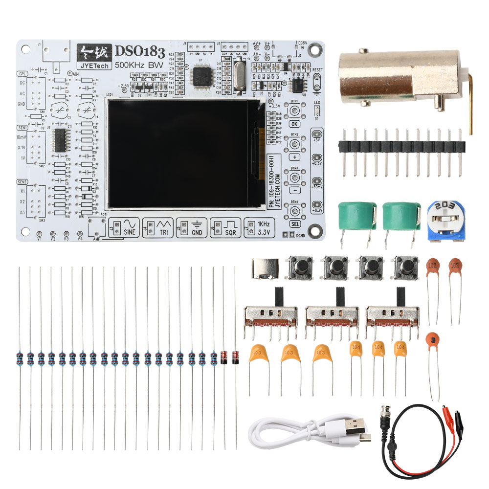 DC 5V DSO183 Digital Oscillosc - Diy Electronics Kits For Beginners のレビューと価格