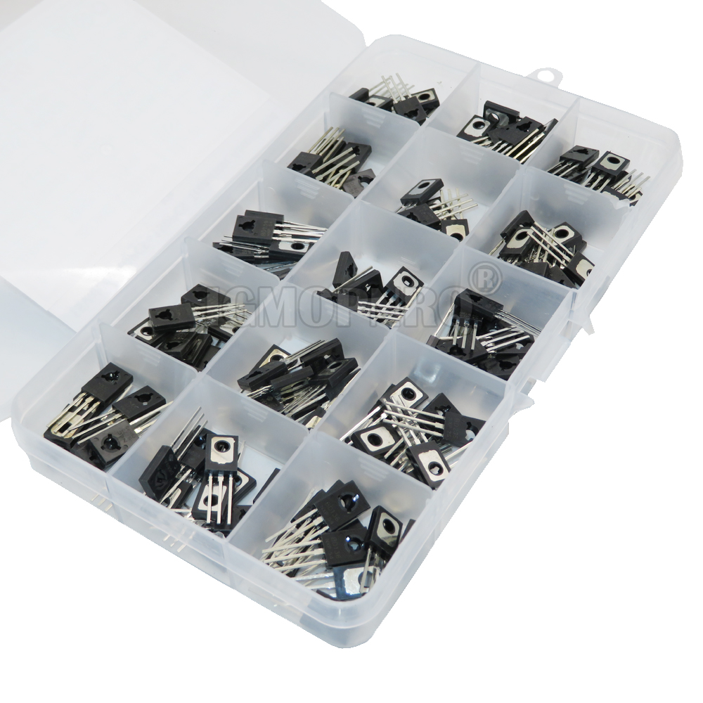 150PCS TO-126 Transistor Assor - Mosfet Transistor Set のレビューと価格