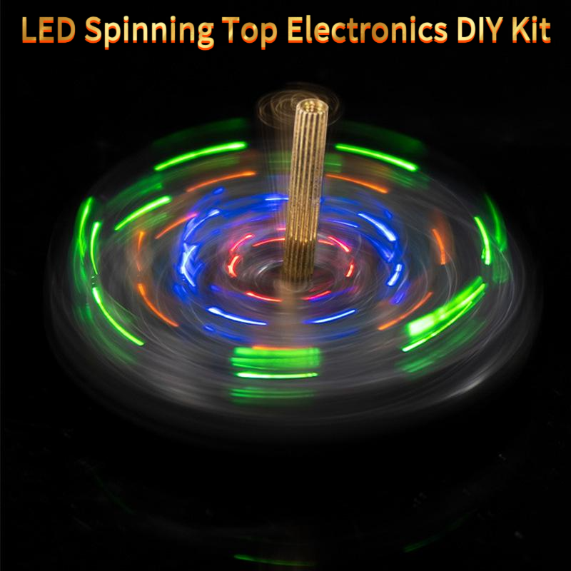 LED Spinning Top Electronics D - Diy Electronics Kits For Beginners のレビューと価格