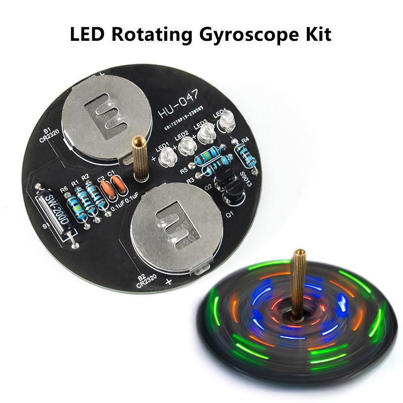 LED Spinning Top Electronics D - Diy Electronics Kits For Beginners のレビューと価格