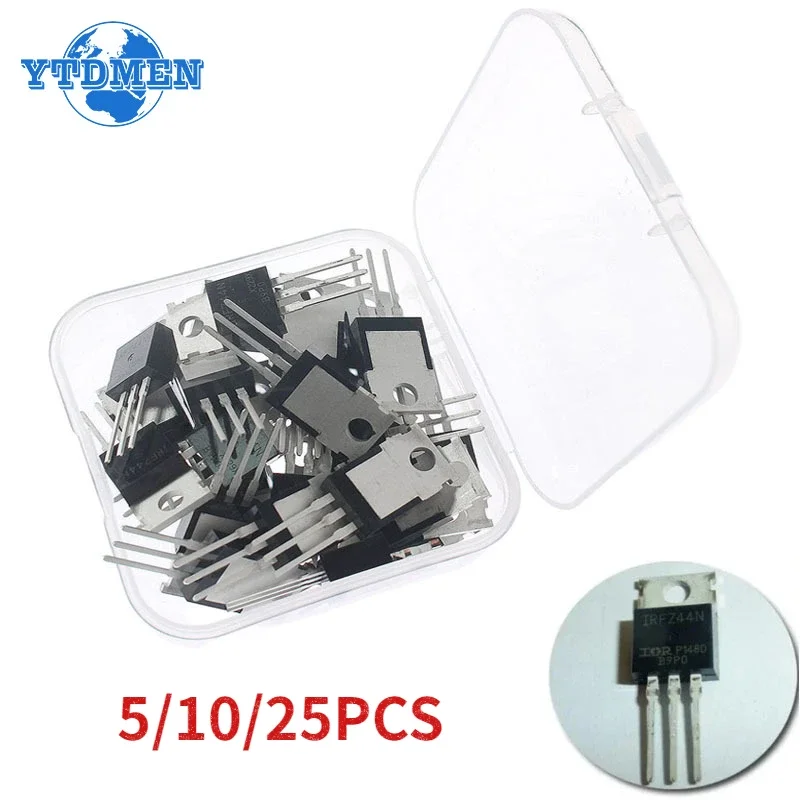 5/10/25PCS Mosfet IRFZ44N TO22 - Mosfet Transistor Set のレビューと価格