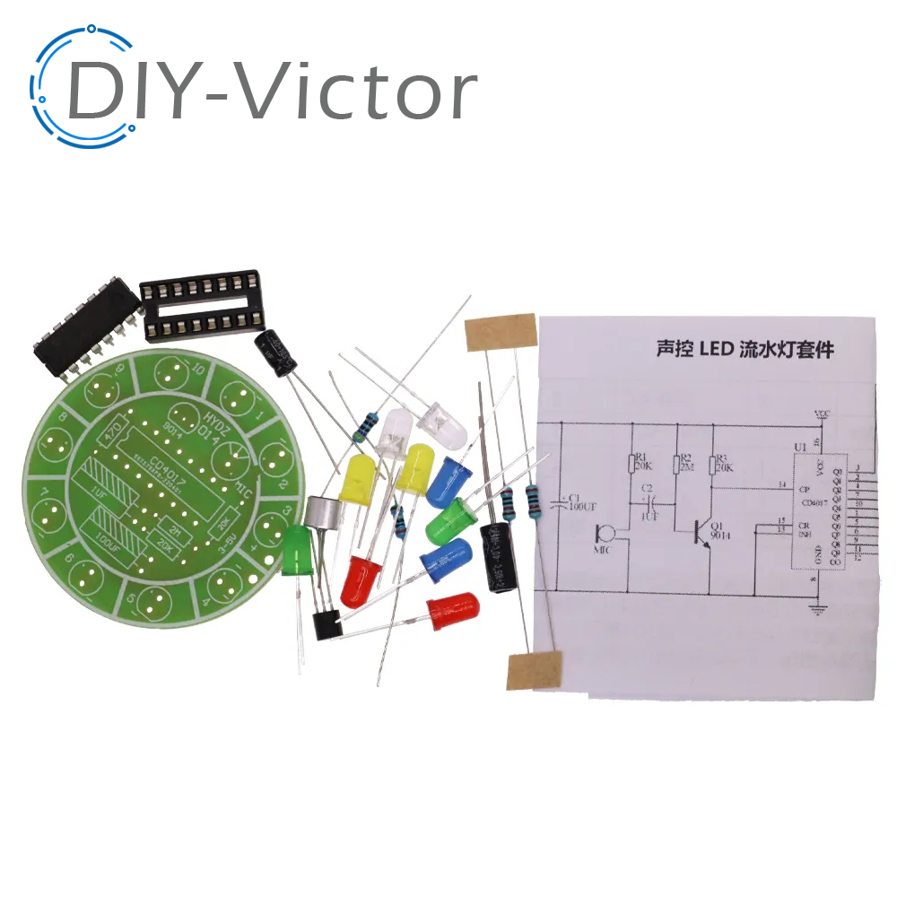1/5/10 PCS CD4017 colorful voi - Diy Electronics News のレビューと価格