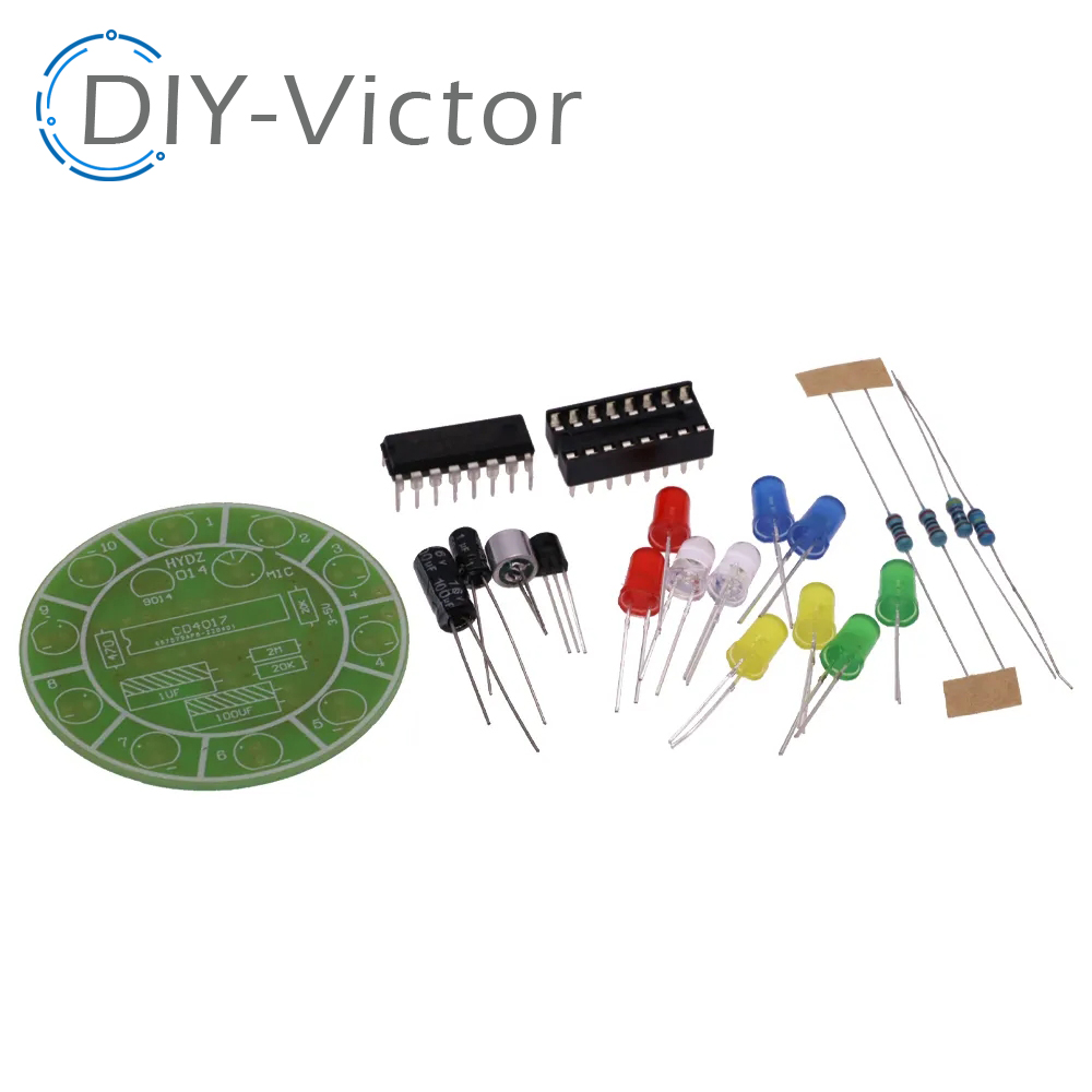 1/5/10 PCS CD4017 colorful voi - Diy Electronics News のレビューと価格