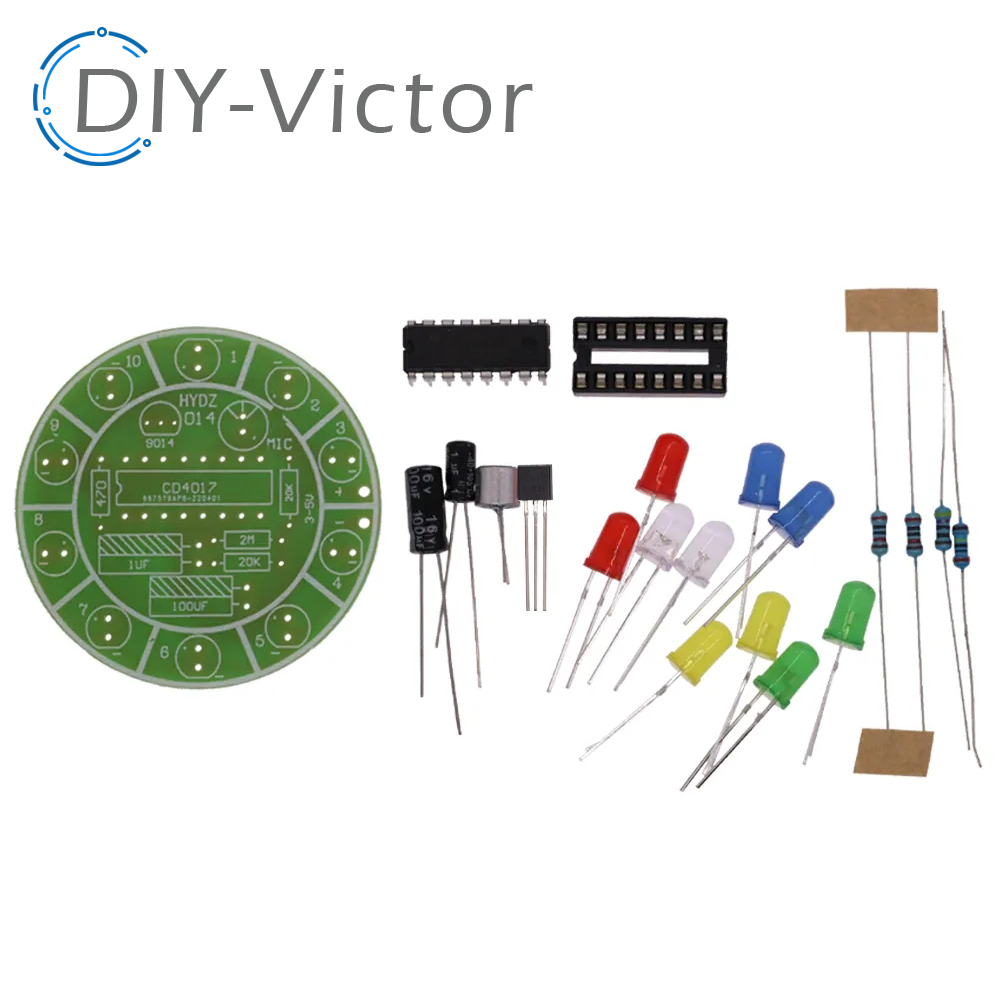 1/5/10 PCS CD4017 colorful voi - Diy Electronics News のレビューと価格
