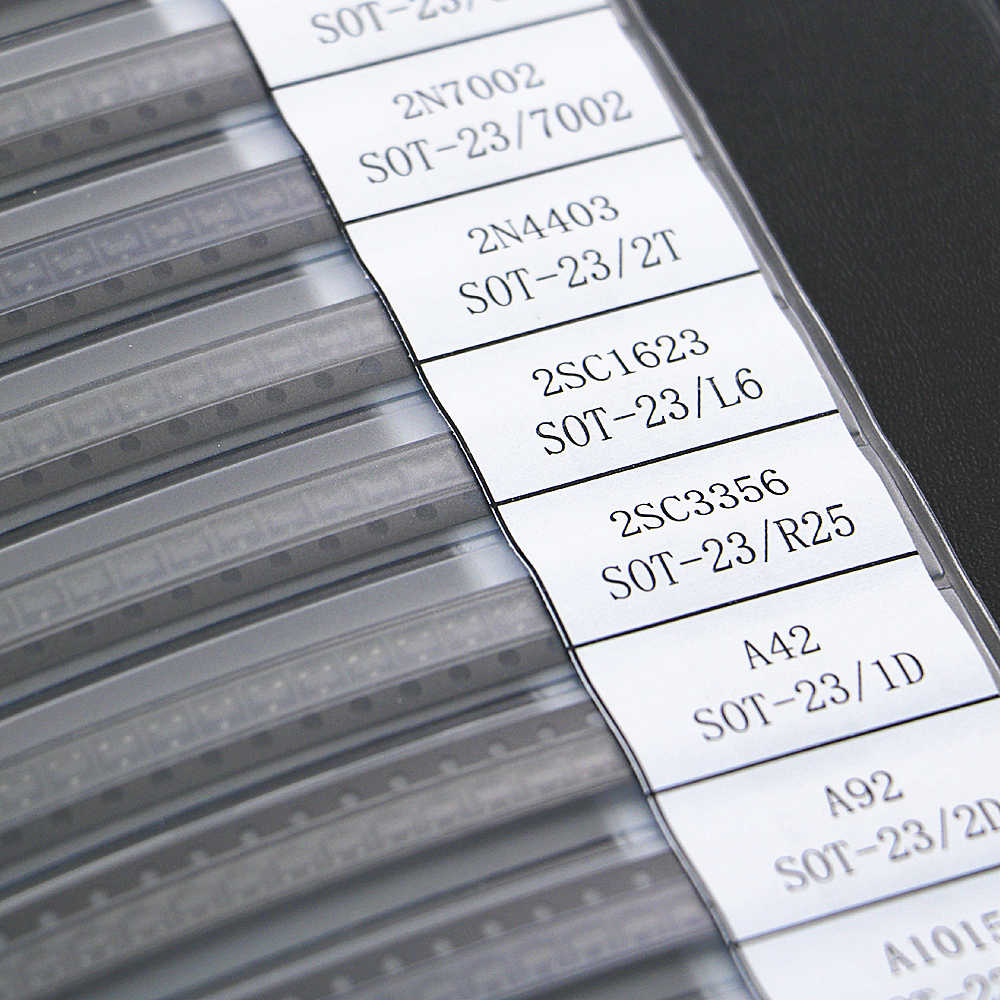 900Pcs 36Values SMD Chip Trans - Mosfet Transistor Set のレビューと価格
