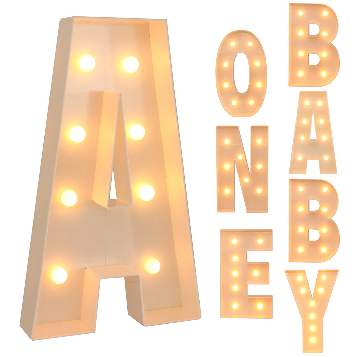 91.5CM Giant Letter Led Light  - Diy Electronics News のレビューと価格