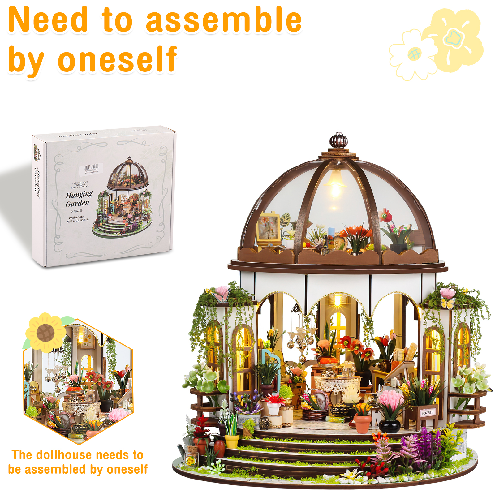 DIY Miniature Dollhouse Kit 3D - Diy Electronics News のレビューと価格