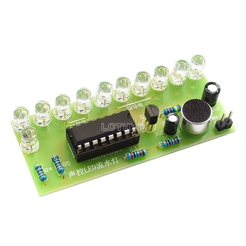 CD4017 Voice Control LED Water - Diy Home Electronics Projects のレビューと価格