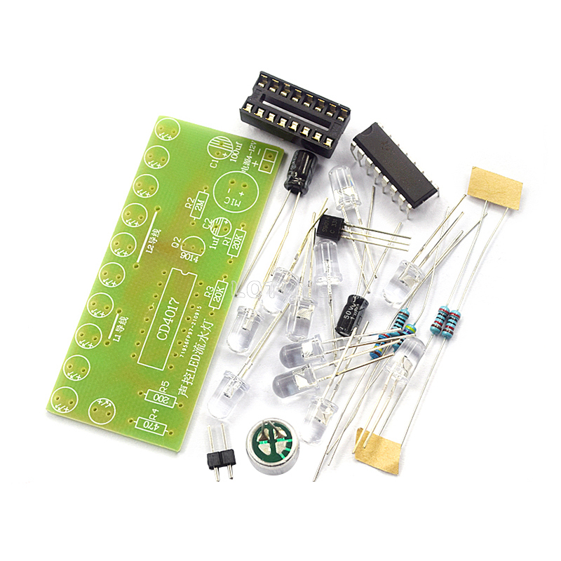 CD4017 Voice Control LED Water - Diy Home Electronics Projects のレビューと価格