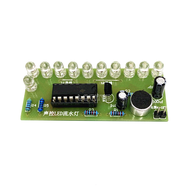 CD4017 Voice Control LED Water - Diy Home Electronics Projects のレビューと価格