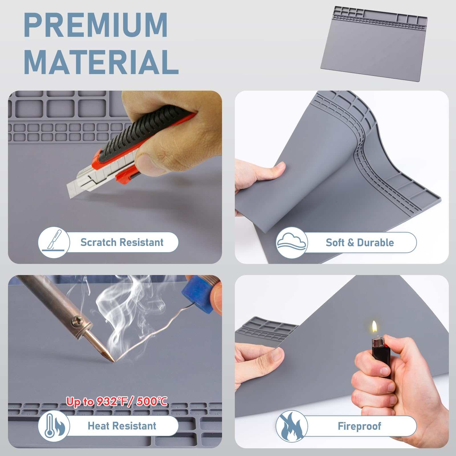 Magnetic Silicone Solder Pad 5 - Diy Electronics Watch のレビューと価格