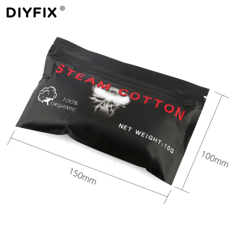 DIYFIX Organic Cotton Bacon Ke - Diy Vape Electronics のレビューと価格
